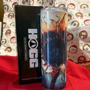 HOGG 20oz Skinny Tumbler with Sunflower Design